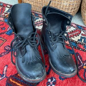 Unisex Pskaufman distressed boots